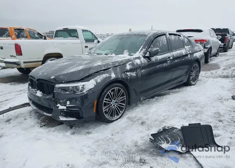 2019 BMW 540I xDrive from USA, damaged, VIN WBAJE7C56KWW12349